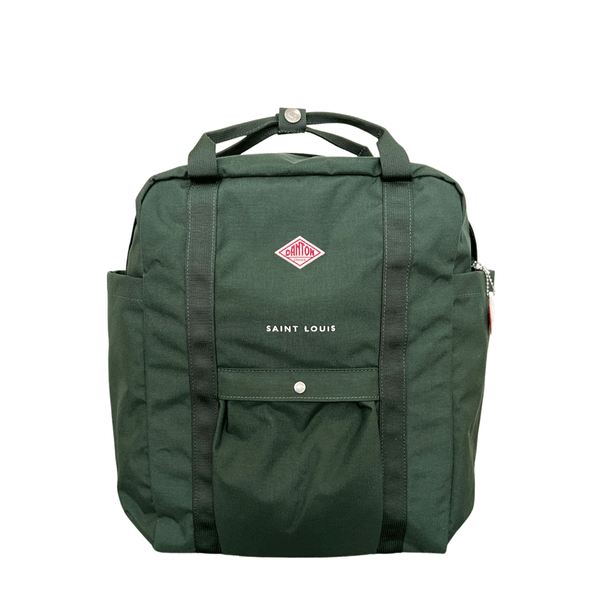 DANTON｜ (CORDURA CANVAS SQUARE RUCKSACK (SAINTLOUIS-BLA Danton Cordura Square Ruck Sack – MŌNO
