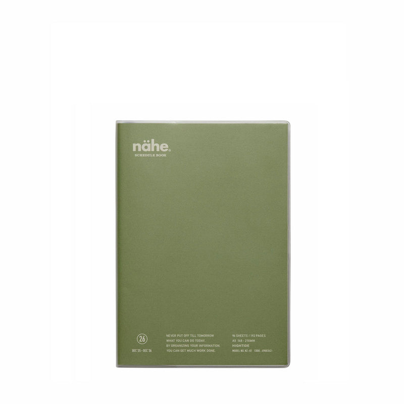 2026 Nahe A5 Planner