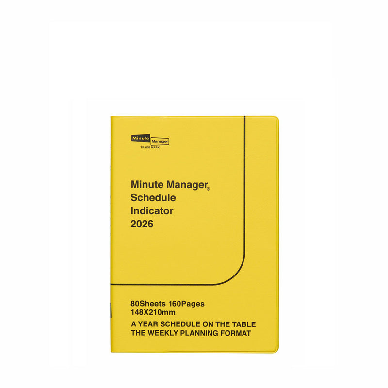 2026 Minute Manager A5 Planner