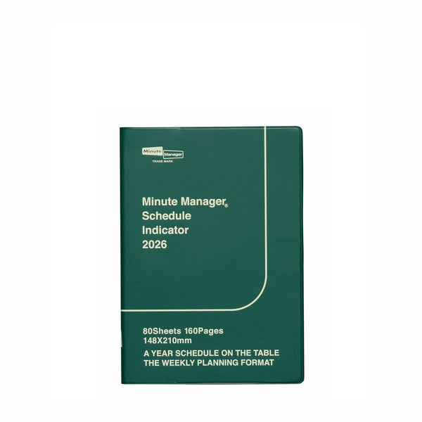 2026 Minute Manager A5 Planner