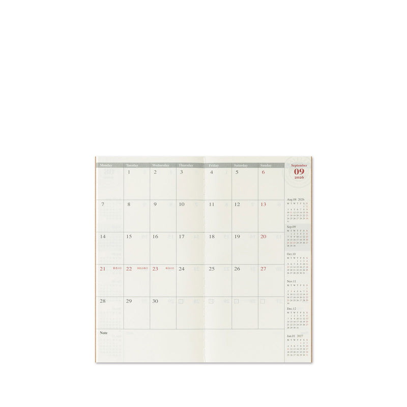 2026 Monthly