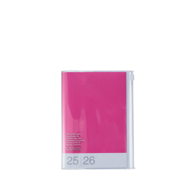 2026 Vertical Weekly Planner B6 Colors