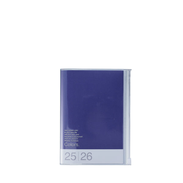 2026 Vertical Weekly Planner B6 Colors