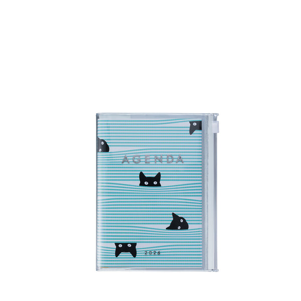 2026 Vertical Weekly Planner B6 Cats