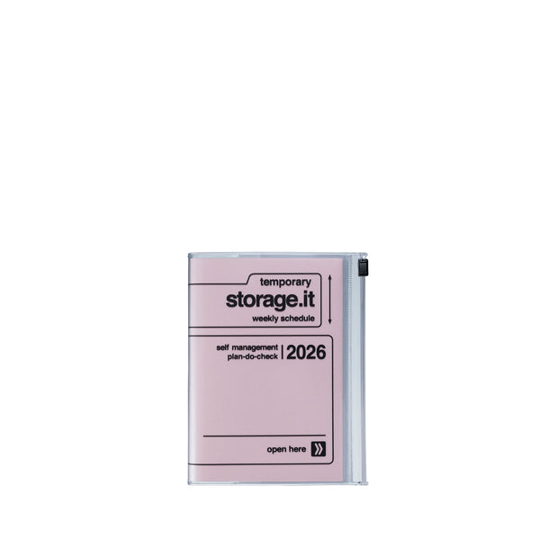 2026 Vertical Weekly Planner A6 Storage.it