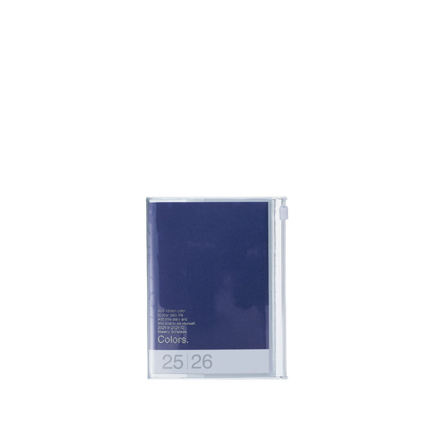 2026 Vertical Weekly Planner A6 Colors