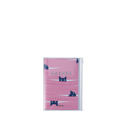 2026 Vertical Weekly Planner A6 Cats
