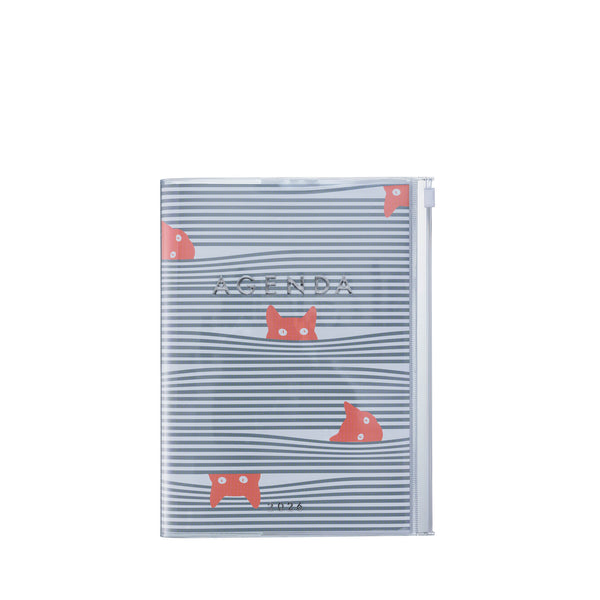 2026 Vertical Weekly Planner A5 Cats