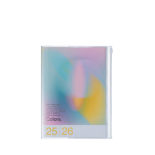 2026 Vertical Weekly Planner A5 Gradient