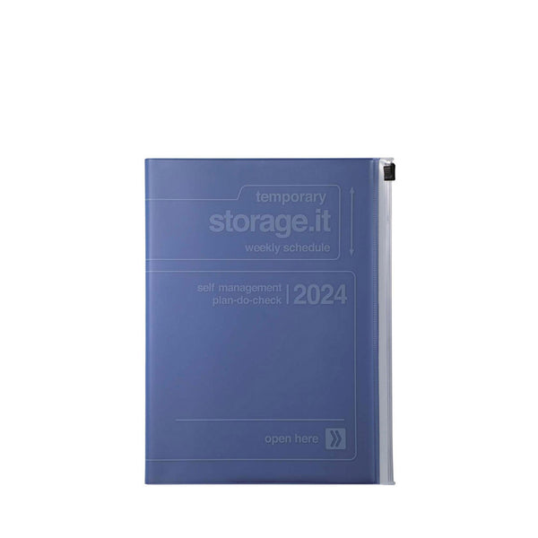 2024 Vertical Weekly Planner A5 Storage.it