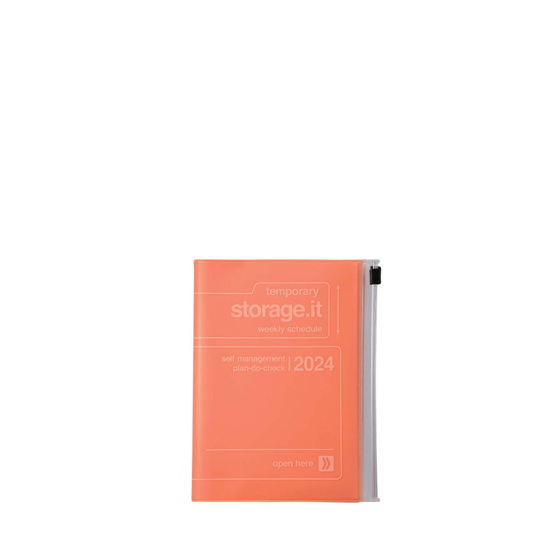 2024 Vertical Weekly Planner A6 Storage.it