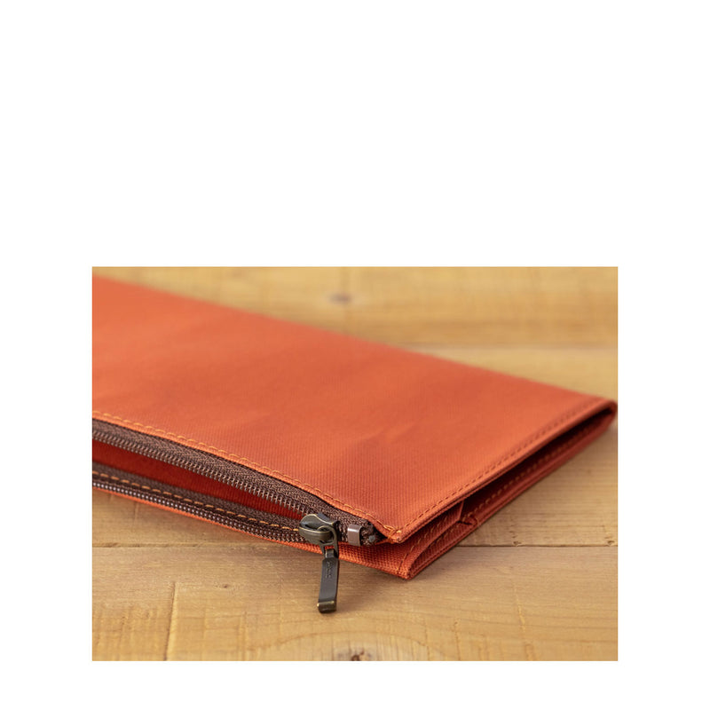 Cotton Zipper Case Orange