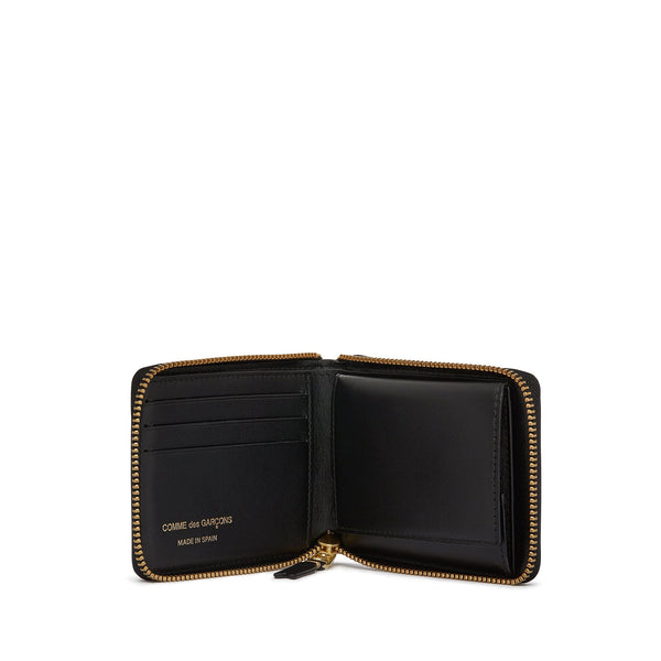Black Zipper Wallet