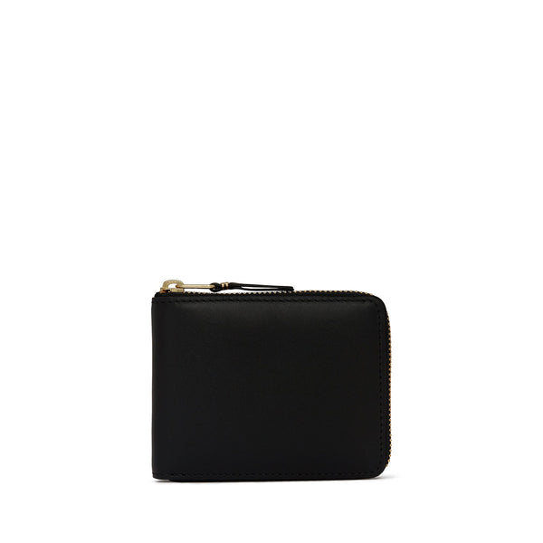 Black Zipper Wallet
