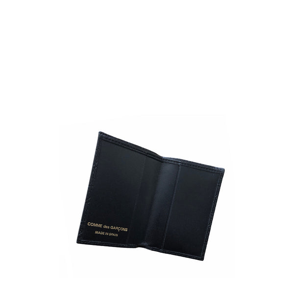 Black Embossed A Card Case