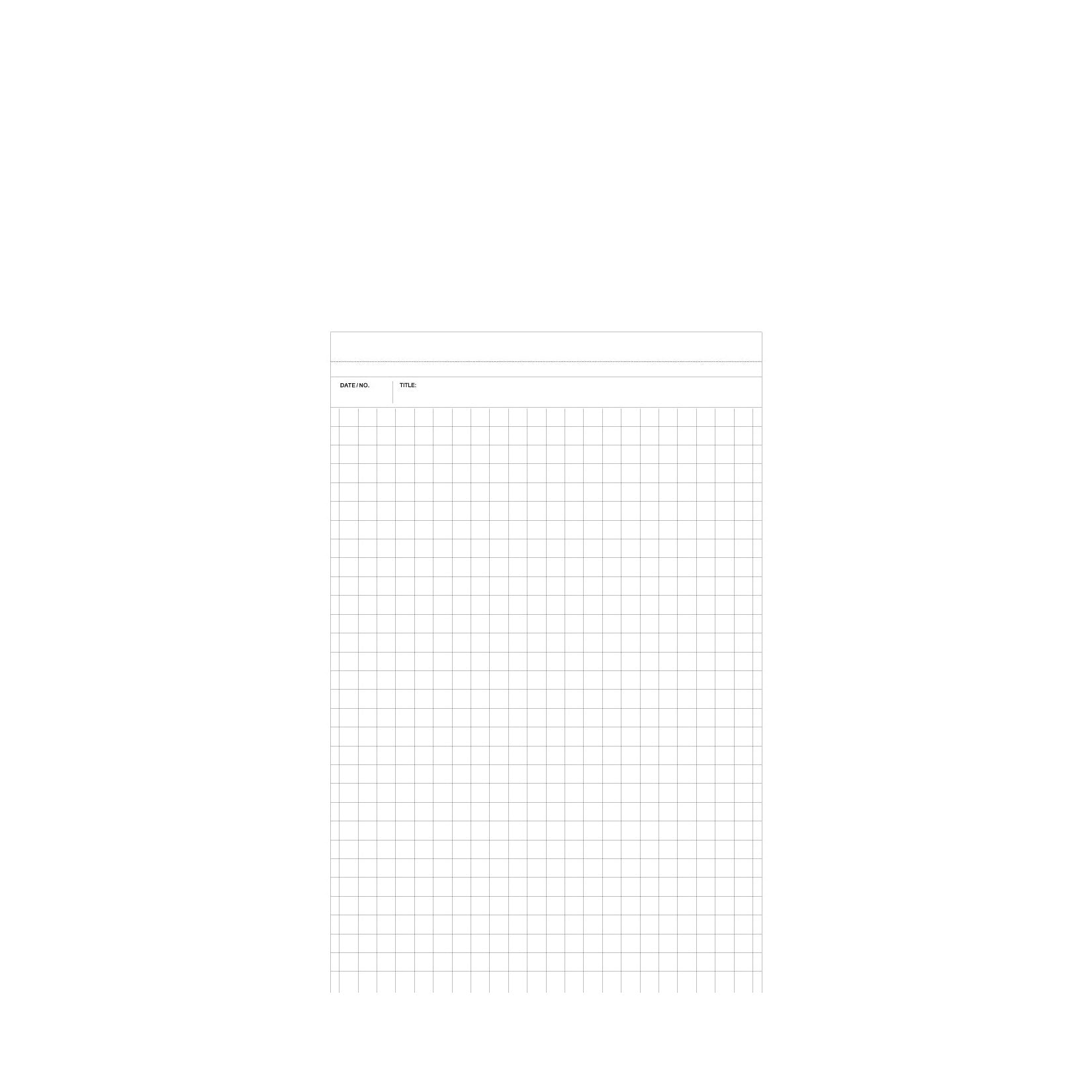 A5 Graph Notepad – MŌNO