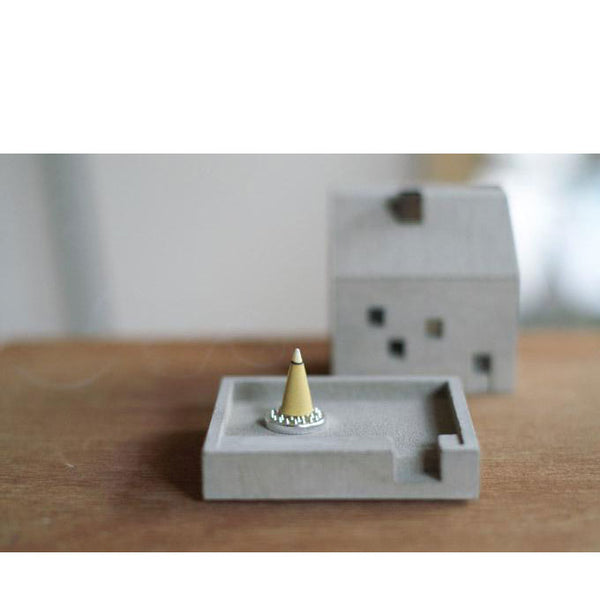 【Motif 】COTTAGE INCENSE POT Natural motif Cottage Incense Pot | BindleStore.