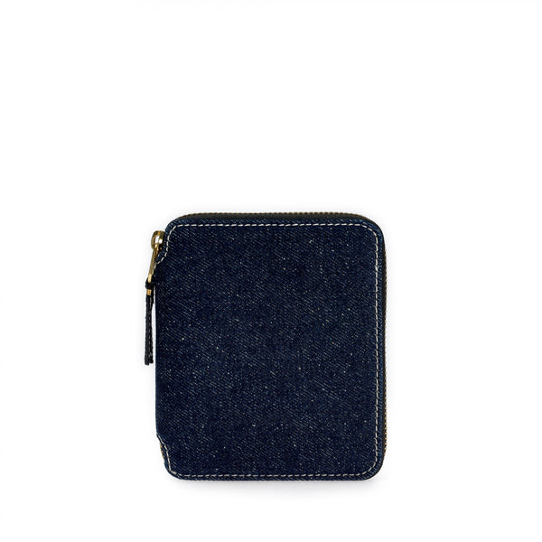 Denim Zipper Wallet