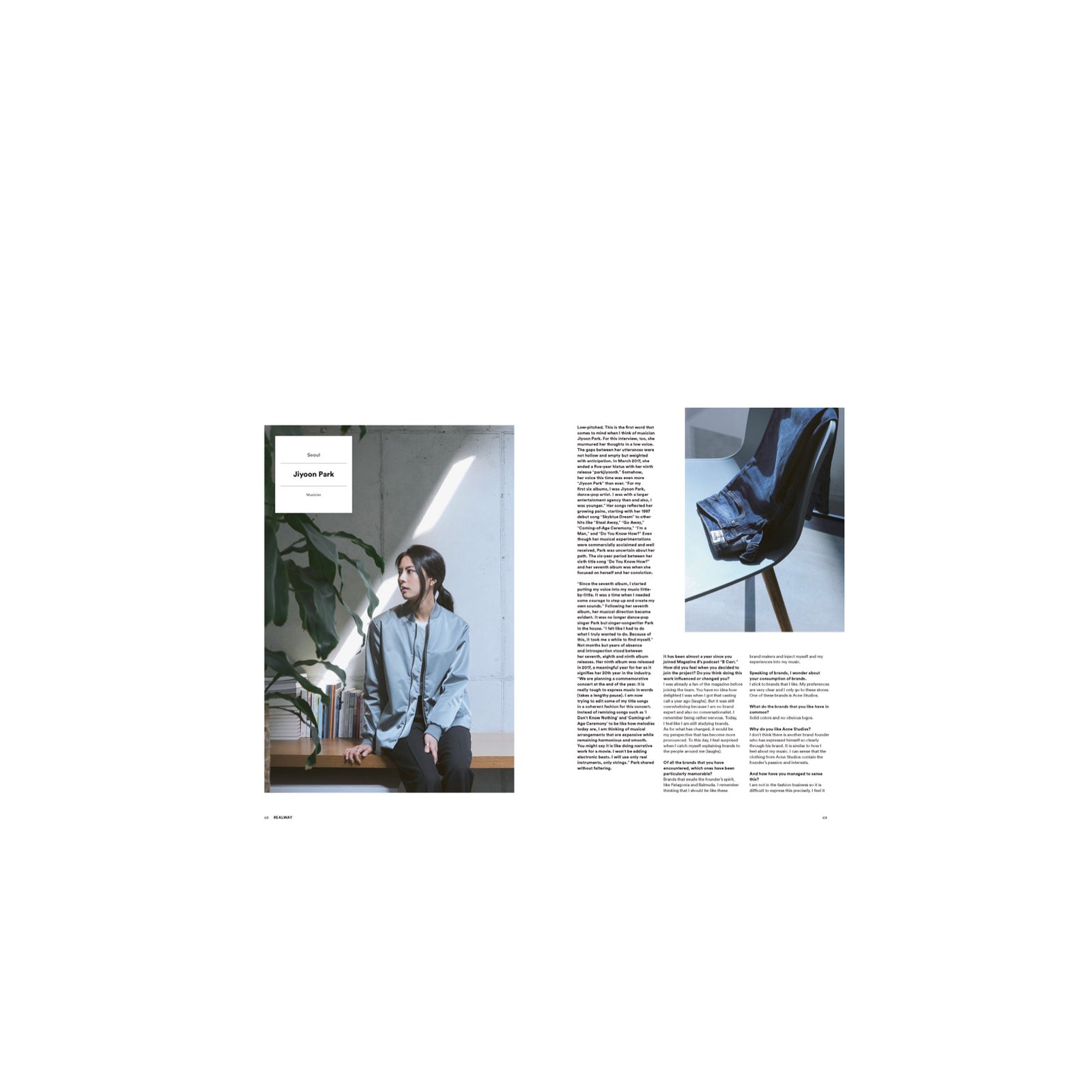 Magazine B Acne Studios – MŌNO