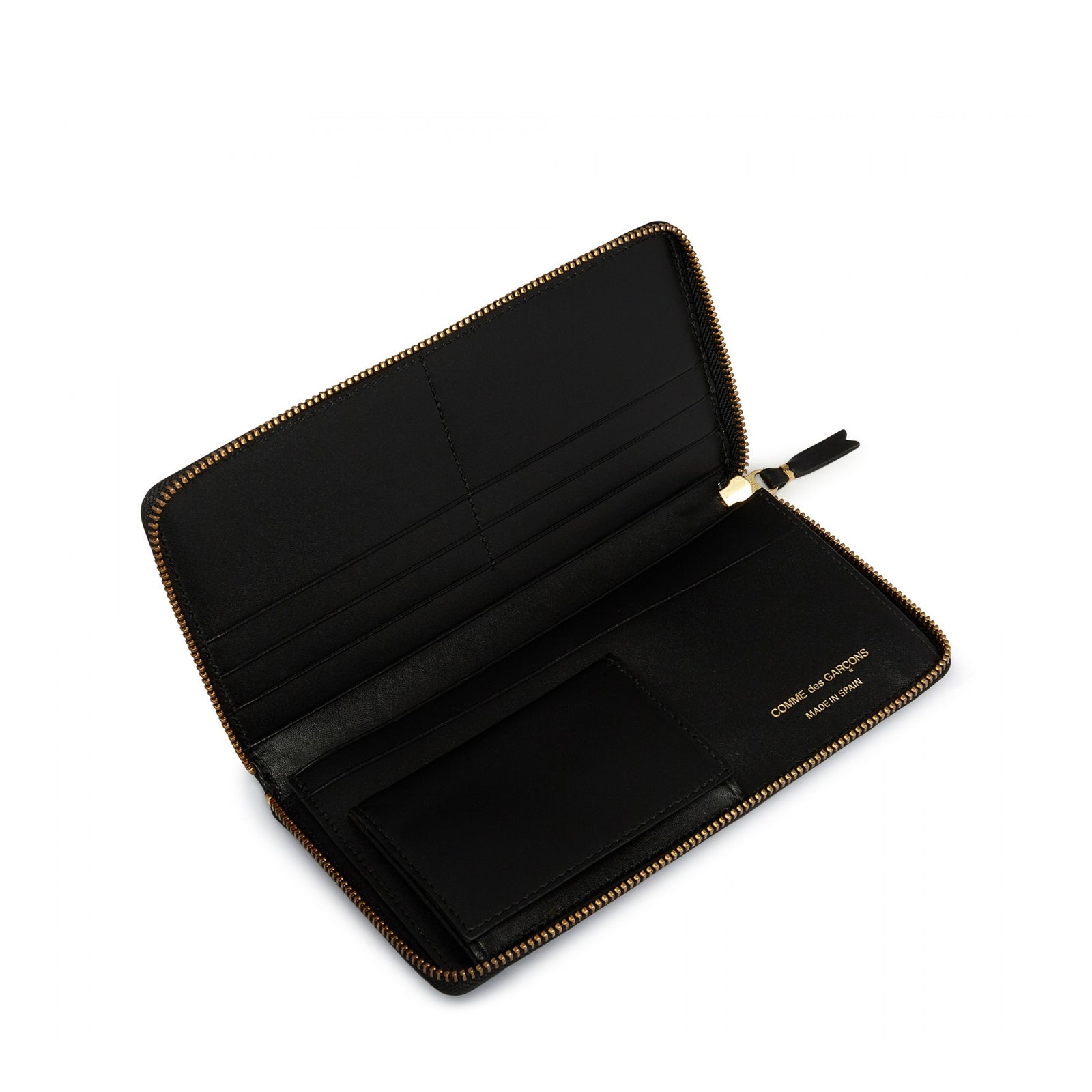 小物 CALEE leather long wallet BLK Black Classic Long Wallet – MŌNO
