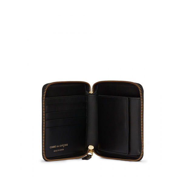 Black Zipper Wallet